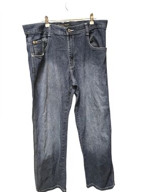 Southpole 4180 Jeans Mens Sz.38 Baggy Wide Leg Blue Denim Y2K Skater Hip Hop VTG